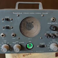 Heathkit T-3 tube signal tracer converted for guitar use - $395