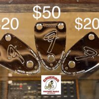 Fender 3 bolt neck plates from $20 to $50 each