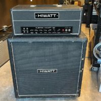 1970 HiWatt Custom 50 DR504 head & 1975 HiWatt SE4123 cab - $4495