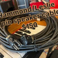 Hammond/Leslie 6 pin speaker cable - $150