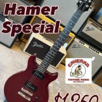 1992 Hamer Special w/ohsc - $1,250