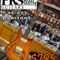 Paul Reed Smith SE 277 Baritone w/gig bag - $795
