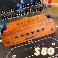 Donner DSS-6A acoustic pickup w/box - $50