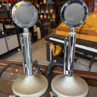 Vintage Astatic D-104 crystal microphones w/stand - $70 each.