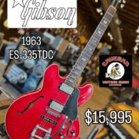 1963 Gibson ES-335TDC - $15,995