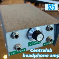 Centralab headphone amp - $25