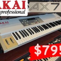 1986 Akai AX73 synth - $795