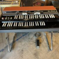 1967 VOX Super Continental combo organ w/lid, legs, case for legs, and volume pedal - $1,335