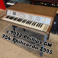 1972-‘73 Phillips GM 754 Philicorda electronic organ - $995