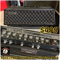 Late 1960s Vox Royal Guardsman w/cover - $495