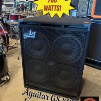 Aguilar GS 410 bass cab - $395 8 ohms, 700 watts.