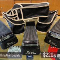 Vox King Wah pedals model 95-932011 (Thomas Organ Company) w/bags - $220 each.