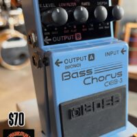 2006 Boss CEB-3 Bass Chorus w/box - $70