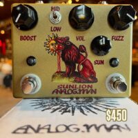 Analog.Man Sunlion fuzz/boost w/box - $450