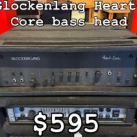 Glockenlang Heart-Core bass head - $595