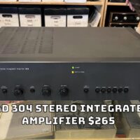NAD 304 Stereo Integrated Amplifier - $265