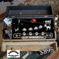 Early 1960s Watkins Copicat tape delay - $895