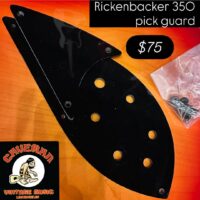 NOS Rickenbacker 350 pick guard w/ mounting screws - $75