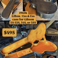 Original 1960s Lifton / Ess & Ess case for Gibson ES-335, 345, or 355 guitars. - $495