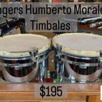 Rogers Humberto Morales timbale set - $195