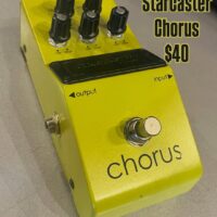 Fender Starcaster Chorus pedal - $40