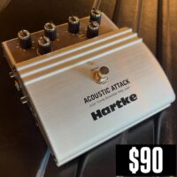 Hartke AGX Acoustic Attack Tone Shaper Preamp w/box - $90