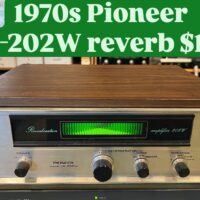 1970s Pioneer SR-202W reverb - $125