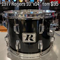 1977 Rogers 10”x14” rack tom - $95