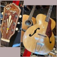 Late 1940s Kay K–42 solid top guitar - $595