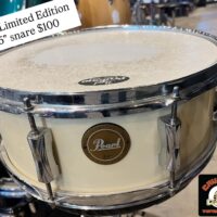 Pearl Limited Edition VPX 1455S 14”x5.5” snare w/box - $100