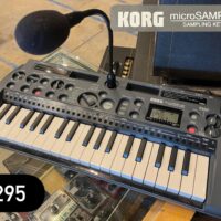 Korg MS-1 Micro Sampler w/mic, power supply, manual & case - $295