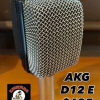 AKG D12 E dynamic mic w/clip & bag - $695