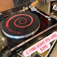 c.1980 Sony PS-X55 turntable - $295