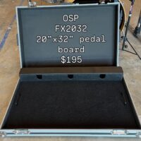 OSP FX2032 20”x32” pedal board w/case - $195