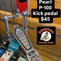 Pearl P-100 bass drum pedal - $45
