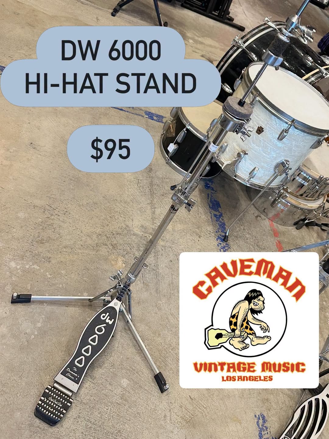 Percussion – Caveman Vintage Music