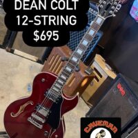 Dean Colt 12-string w/ohsc - $695
