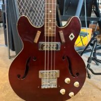 Early 1970s Harmony S-72 bass w/gig bag - $895