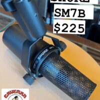Shure SM7B dynamic mic - $225