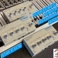 Furman HR-6 remote headphone mixers - $100 each.