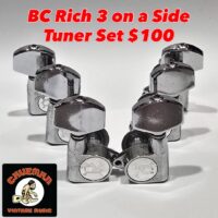 1980’s-1990’s BC Rich 3 on a Side Tuner Set - $100