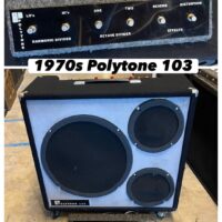 1970s Polytone Model 103 w/footswitch - $495