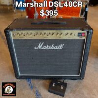 Marshall DSL40CR tube amp w/footswitch - $395