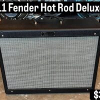 2011 Fender Hot Rod Deluxe III w/footswitch - $395