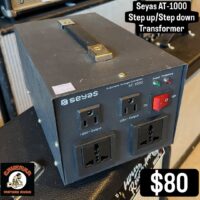 Seyas AT-1000 120/220 Step up/Step down Transformer - $80