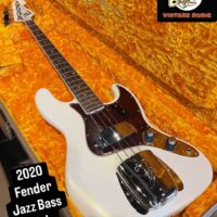 2020 Fender Jazz Bass 60th Anniversary in Arctic Pearl finish w/ohsc & cert - $1,495 Made in USA.