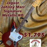 2014 Fender Jaguar Johnny Marr in Metallic KO finish w/ohsc - $1,795