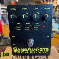 Tech 21 SansAmp GT2 w/box - $90