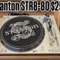 Stanton STR8-80 turntable - $250