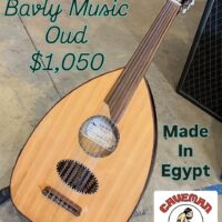 2010 Bavly Music oud w/gig bag - $1,050